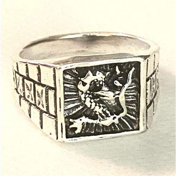 Men’s Vintage Statement Ring!! 10 - Picture 3 of 11